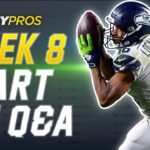 Live Week 8 Start/Sit + Lineup Advice with Kyle Yates (2020 Fantasy Football)