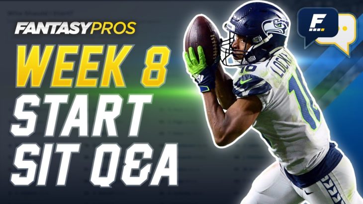 Live Week 8 Start/Sit + Lineup Advice with Kyle Yates (2020 Fantasy Football)