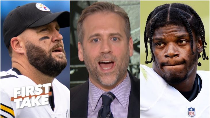 Max Kellerman hypes up Steelers vs. Ravens : The NFL’s ‘No. 1 rivalry’ | First Take