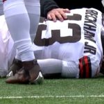 Odell Beckham Jr. Leg Injury vs. Bengals (w/ Replay) | NFL Week 7