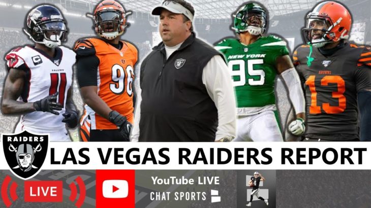 Raiders News, Trade Rumors On Julio Jones, Carlos Dunlap, Quinnen Williams + NFL Week 8 vs. Browns