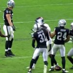 Broncos vs. Raiders Fight w/ Punches Thrown | NFL Week 10