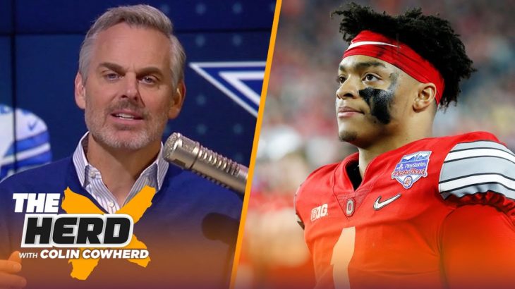 Cowboys should consider drafting Justin Fields, what’s next for Patriots? — Colin | NFL | THE HERD