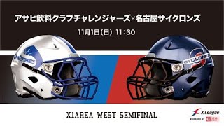 【ハイライト】アサヒ飲料 vs. 名古屋 (X1Area西日本 2020年1回戦 )