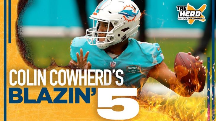 Blazin’ 5: Colin Cowherd’s picks for Week 14 of the 2020 NFL season | THE HERD