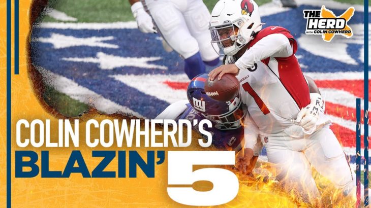 Blazin’ 5: Colin Cowherd’s picks for Week 15 of the 2020 NFL season | THE HERD