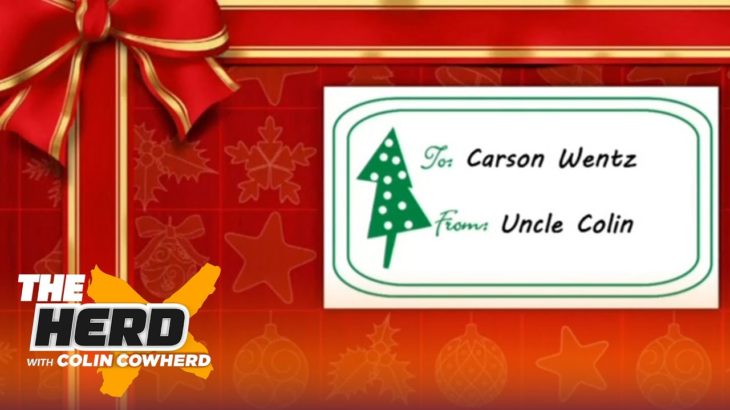 Colin hands out holiday gifts to the biggest names in the NFL | THE HERD