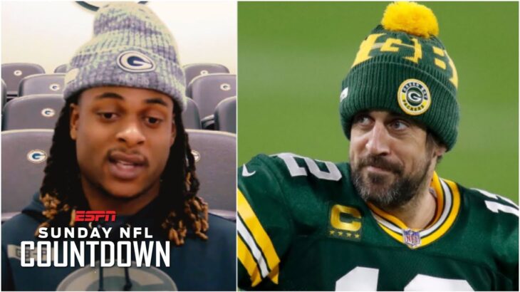 Davante Adams on how he and Aaron Rodgers communicate ‘telepathically’ | NFL Countdown
