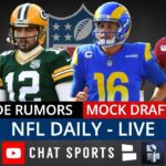 NFL News, Trade Rumors On Jared Goff, Matt Stafford, Aaron Rodgers, Deshaun Watson, Kiper Mock Draft