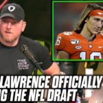 Pat McAfee Reacts To Trevor Lawrence Declaring For The NFL Draft