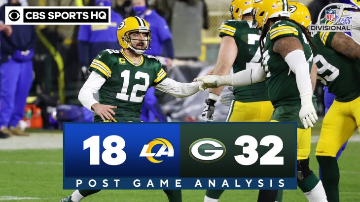 Rams vs Packers: Rodgers outlasts gutsy effort by Goff | NFL Divisional Round | CBS Sports HQ