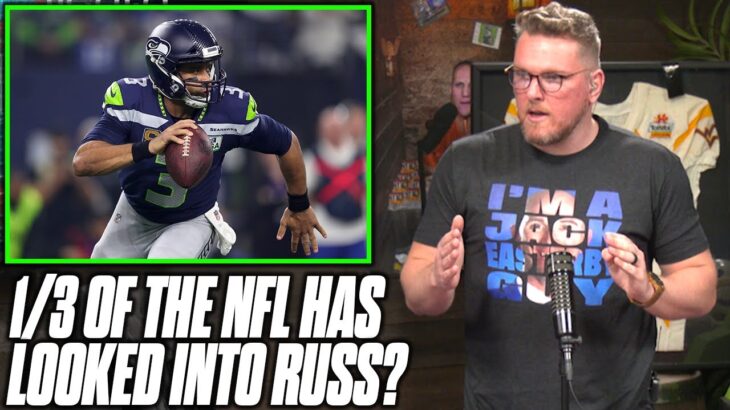 Pat McAfee Reacts To 1/3 Of The NFL Looking Into Russell Wilson Trade