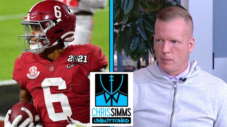 Chris Simms’ Top 6 2021 NFL Draft WR rankings | Chris Simms Unbuttoned | NBC Sports