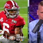 Chris Simms defends his 2021 NFL Draft WR rankings | Pro Football Talk | NBC Sports