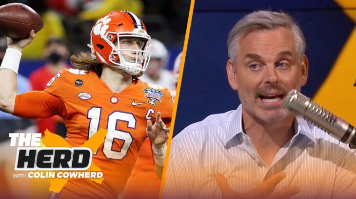 Colin Cowherd does a 2021 NFL mock draft after blockbuster trades | NFL | THE HERD