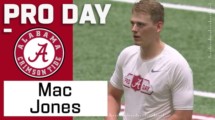 Mac Jones FULL Pro Day Highlights: Every Throw