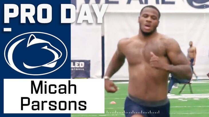 Micah Parsons FULL Pro Day Highlights