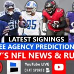 NFL Free Agency LIVE, Latest NFL News, Russell Wilson Trade Rumors, Free Agent Predictions In 2021