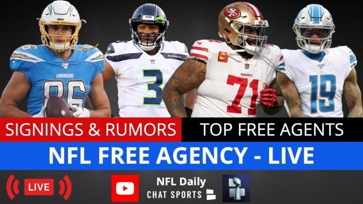 NFL Free Agency LIVE, Latest NFL News + Signings, NFL Trade Rumors, Top Free Agents Left In 2021