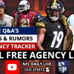 NFL Free Agency LIVE, News, Trade Rumors On Russell Wilson & Deshaun Watson + Latest Signings