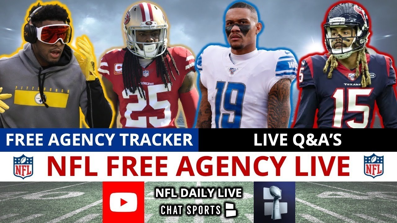 NFL Free Agency LIVE, Top Free Agents Left, Latest NFL News, Rumors