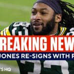 NFL Insider on why Aaron Jones took LESS MONEY to stay with the Packers | CBS Sports HQ