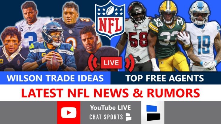 NFL News, Rumors, Russell Wilson BLOCKBUSTER ESPN Trades, Salary Cap, Top 2021 NFL Free Agents