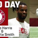 Najee Harris & Devonta Smith Highlights from Alabama Pro Day!