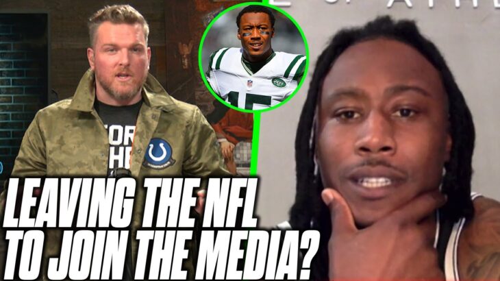 Pat McAfee & Brandon Marshall Talk Transition From NFL Players To Media