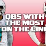 QBs with the Most On the Line in 2021