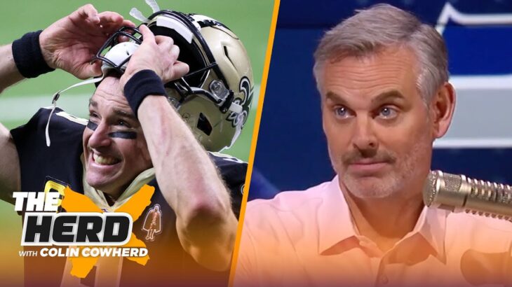 Without Drew Brees, Saints look like 2020 Patriots, talks Russell Wilson — Colin | NFL | THE HERD