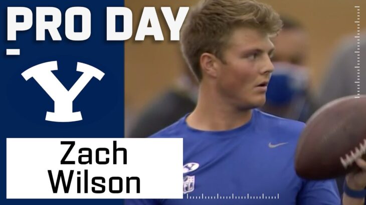 Zach Wilson FULL Pro Day Highlights: Every Throw