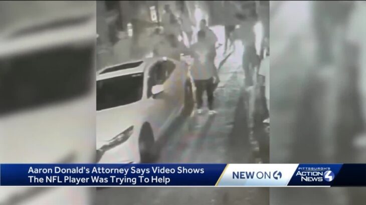 Aaron Donald’s attorney says video shows NFL player was trying to help
