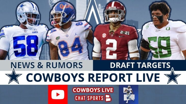 Dallas Cowboys Rumors, Penei Sewell, Kyle Pitts, Aldon Smith News, NFL Draft Targets And Live Q&A