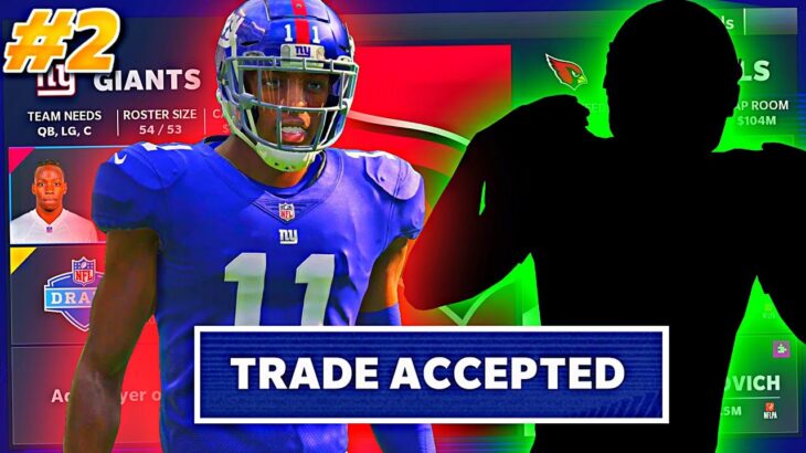 I TRADED AWAY THE FASTEST PLAYER IN THE NFL WITH A HUGE BIDDING WAR!! #2