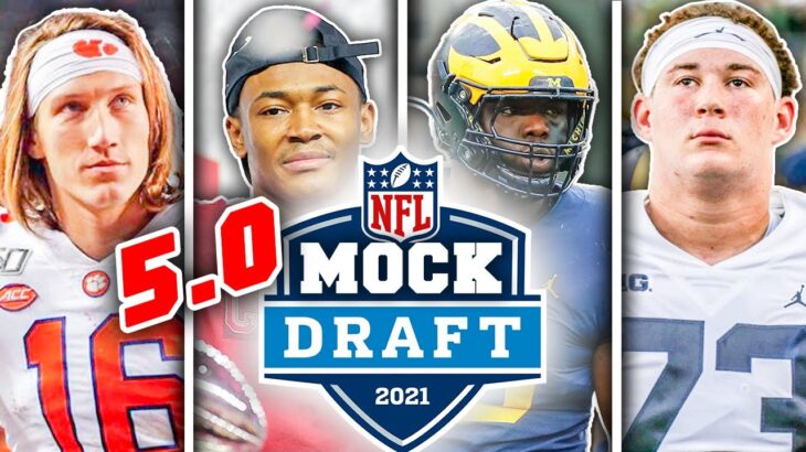 The OFFICIAL 2021 NFL First Round Mock Draft (5.0 Post Sam Darnold Trade)