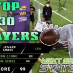 Top 30 Players in the NFL Draft According to Next Gen Stats