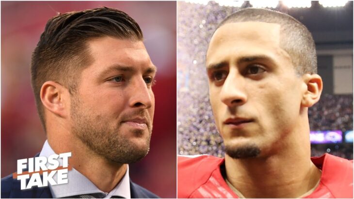 Is it unfair Tim Tebow has an opportunity in the NFL over Colin Kaepernick? | First Take