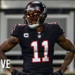 Reacting to Julio Jones saying ‘I’m outta there’ on live TV | NFL Live