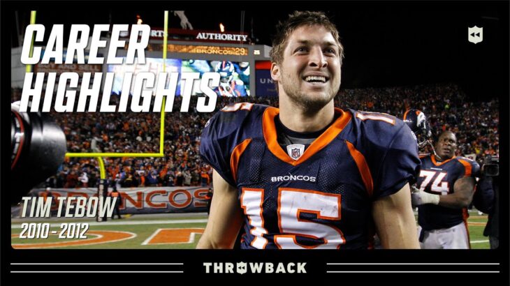 Tim “TebowMania” Career Highlights | NFL Legends