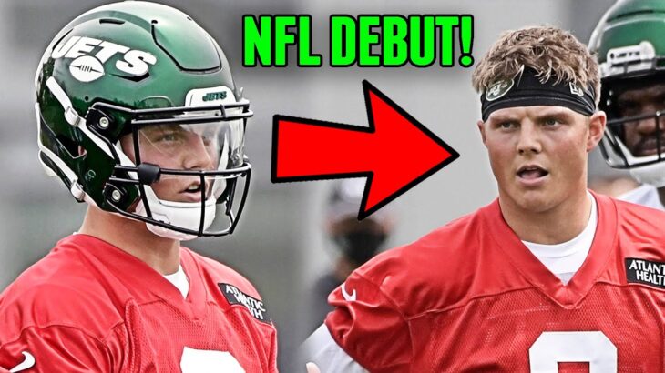 Zach Wilson DEBUTS FOR NEW YORK JETS In 2021 NFL Rookie Training Camp! Makes Pro Throws!
