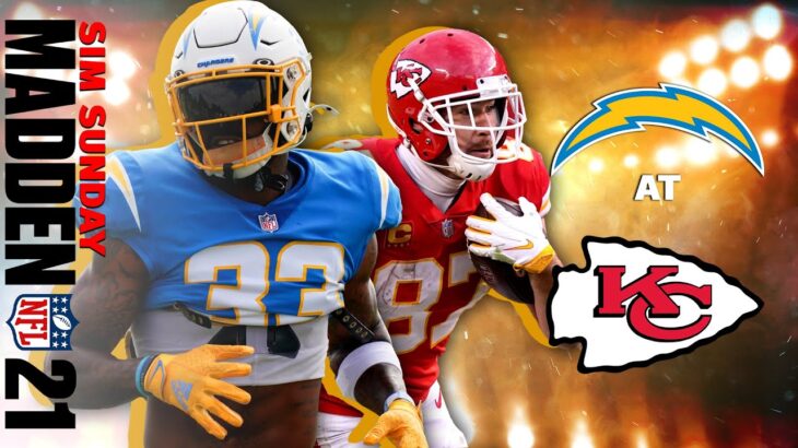 Chargers at Chiefs – Madden Simulation NFL 2021| Director Live