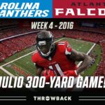 Julio is UNGUARDABLE in 300-Yard Game! (Panthers vs. Falcons 2016, Week 4)
