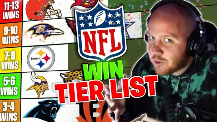 TIMTHETATMAN PREDICTS THE NFL! (Tier List)