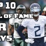 Top 10 plays from Hall Of Fame Pass catchers on new Teams