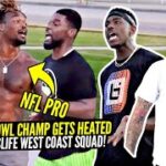 Trash Talking NFL Player Had NO IDEA He Was Playing Against a PRO Hooper! HEATED 5v5 At The Park!