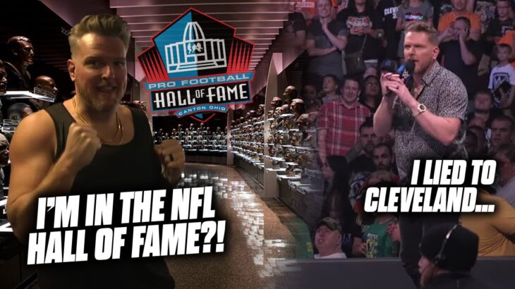 Pat McAfee Learns He’s In The NFL Hall Of Fame.. | Mr. Friday Night #12