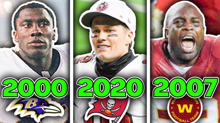 The BEST Free Agent STEALS From Each NFL Season… RANKED! (2000-2021)