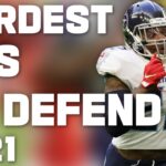 Toughest RBs to Defend Entering 2021
