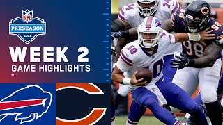 Buffalo Bills vs. Chicago Bears | Preseason Week 2 2021 NFL Game Highlights